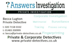 Becca Lugton Private Detective