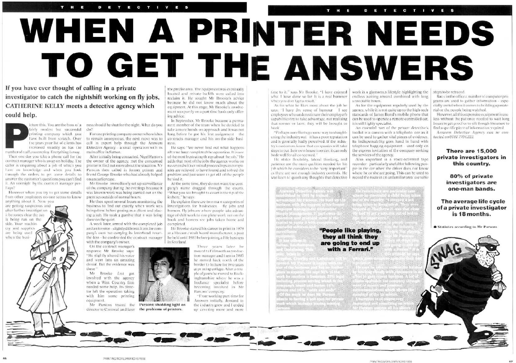 Investigation into the print industry
